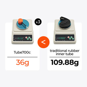 Camara 700 X23/28c V/presta Antipinchazos Bicicleta Ruta