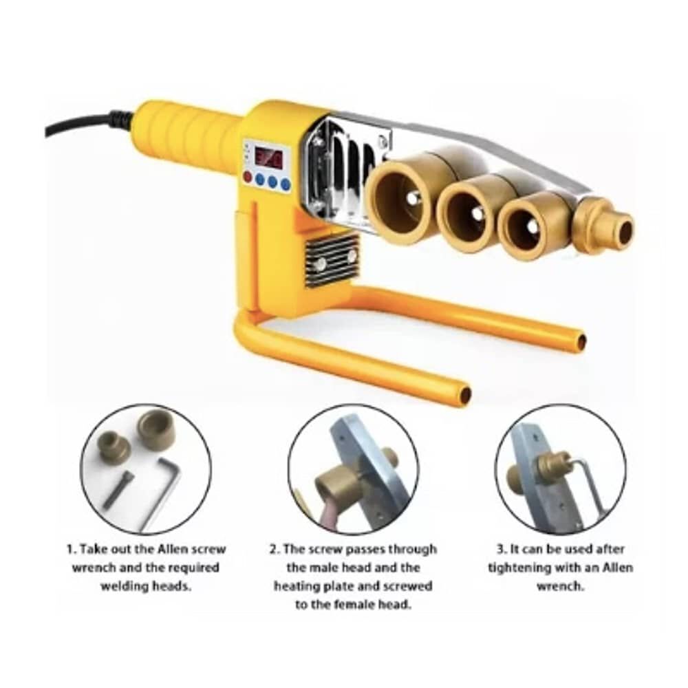 M&aacute;quina Termofusi&oacute;n 1000w 220v Ppr 20-63mm image number 1.0