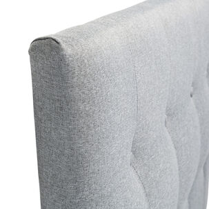 Respaldo Sevilla Con Patas Tela King Gris