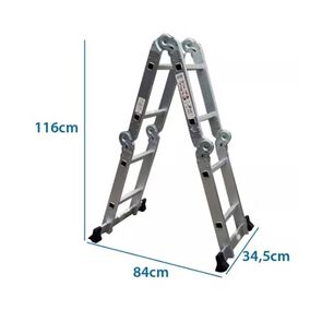 Escalera Multiproposito 2,5mt 8 Pelda&ntilde;os