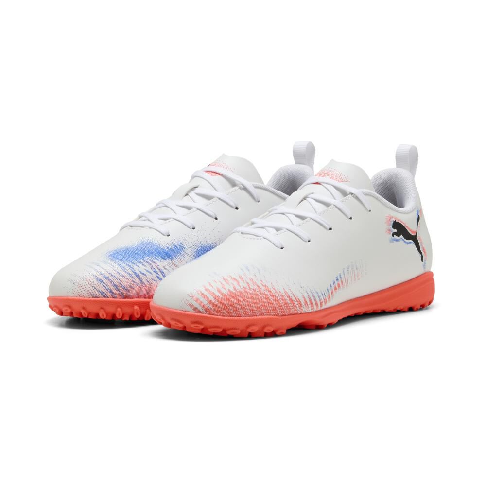 Zapatilla Fútbol Unisex Puma Future Blanca image number 2.0