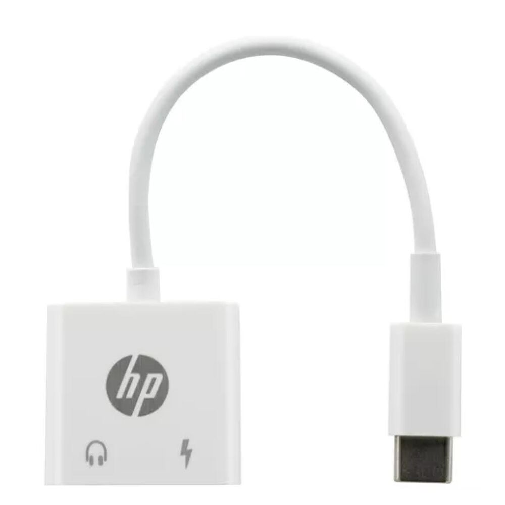 Adaptador Usb C A Usb C Y Jack 3.5 Blanco Dhc-tc132 image number 1.0