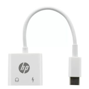 Adaptador Usb C A Usb C Y Jack 3.5 Blanco Dhc-tc132