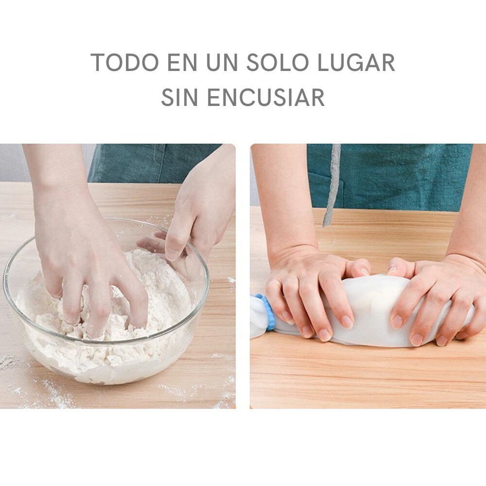 Bolsa De Silicona Para Amasar Utensilio Cocina Pan Pizza image number 5.0
