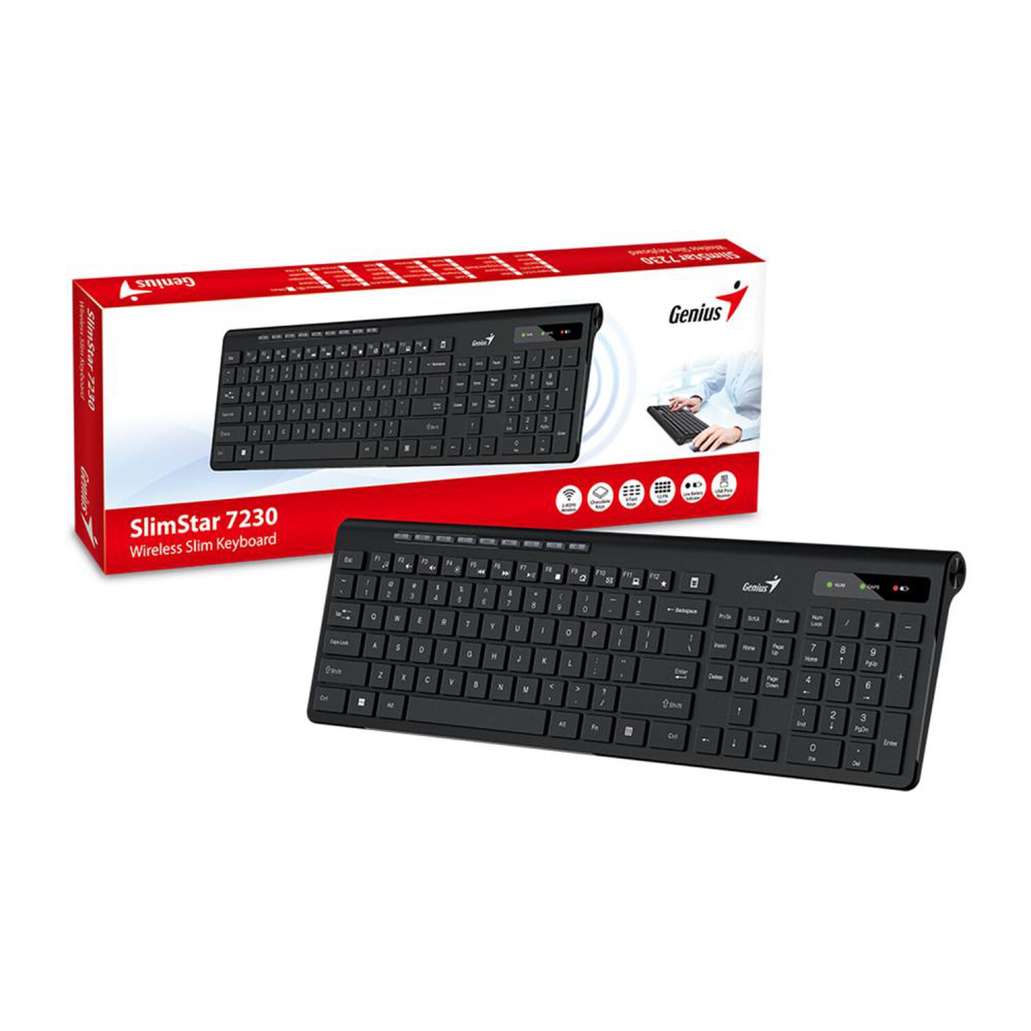Teclado Genius 7230 image number 3.0