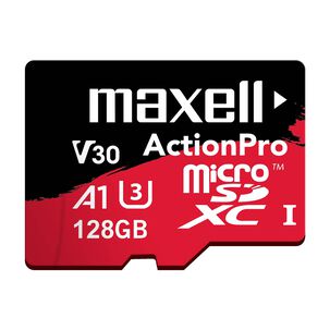 Tarjeta Microsd Maxell 128gb Uh-3 8k A1 100mb/s