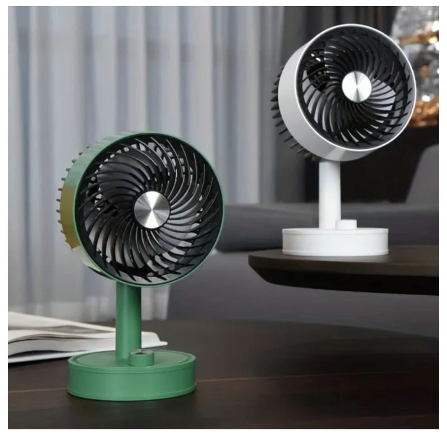 Ventilador De Escritorio Port&aacute;til Recargable Refrescante image number 0.0