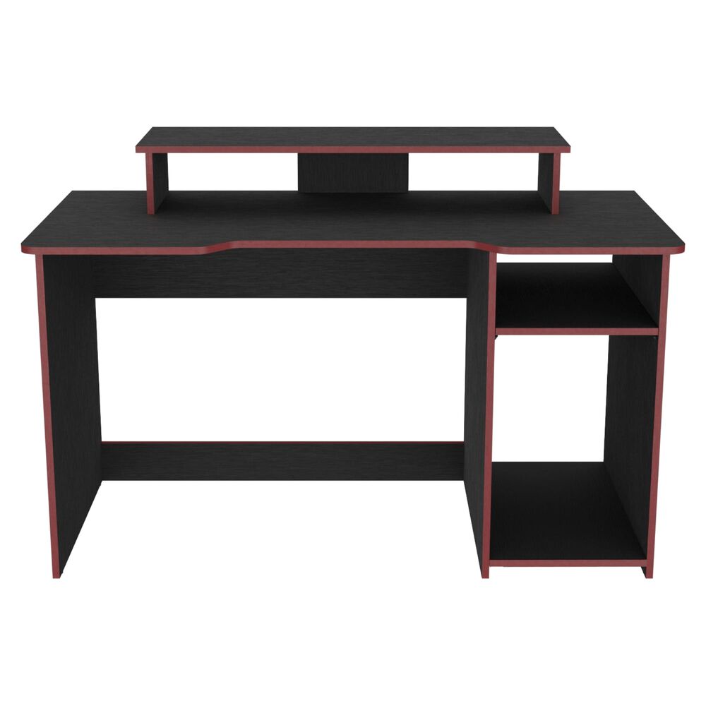 Escritorio Gamer 90,5x136x60 Cm Fm-048r Negro Y Rojo image number 3.0