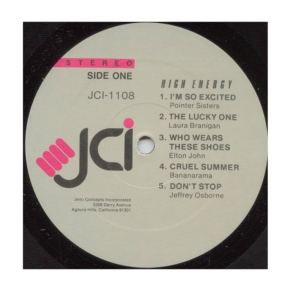 High Energy - Original Twelve Inches | Vinilo Usado image number 2.0