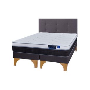 Cama Europea Flex Nexus / 2 Plazas / Base Dividida + Respaldo