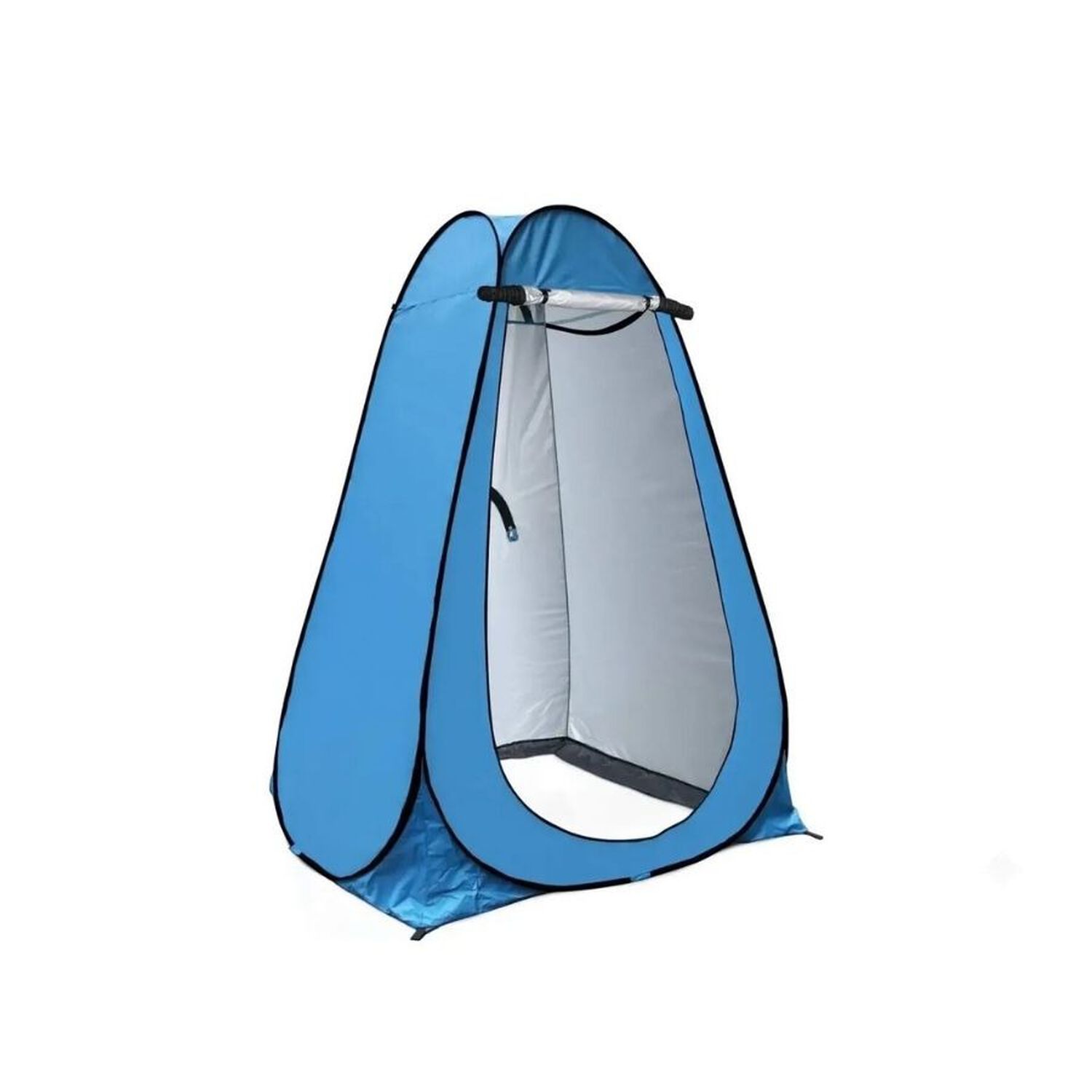 Carpa De Privacidad Pop Up Camping Ducha Vestidor Portatil Azul 120x190cm image number 0.0