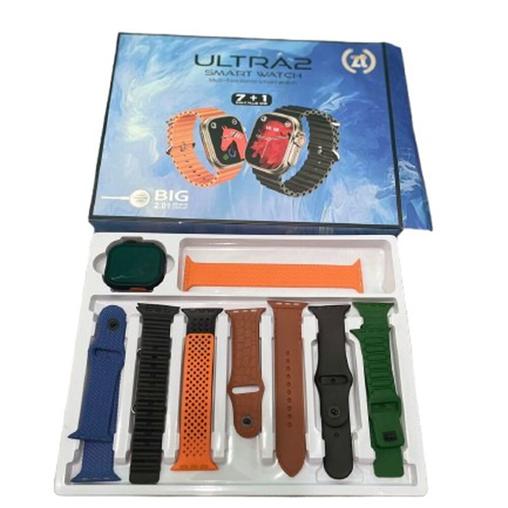 Smartwatch Deportivo Pantalla Táctil Bluetooth Con 7 Correas Intercambiables image number 0.0