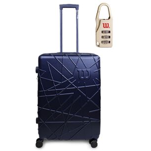 Maleta De Viaje East Coast Azul Mediana 20kg Wilson