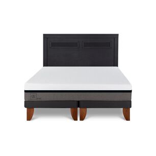 Cama Europea Cic Balance / 2 Plazas / Base Dividida + Respaldo