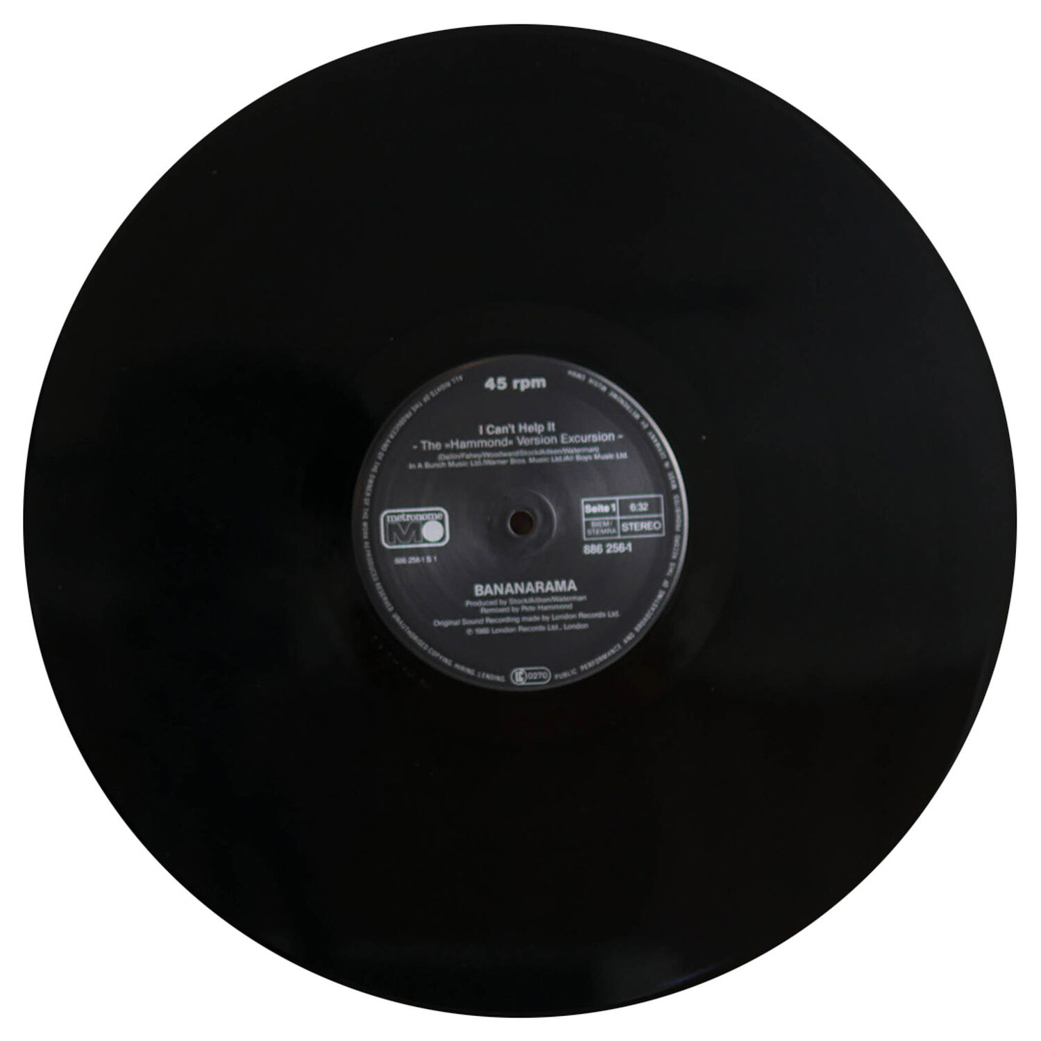 Bananarama - I Can't Help It (remix) | 12" Maxi Single Usado image number 2.0