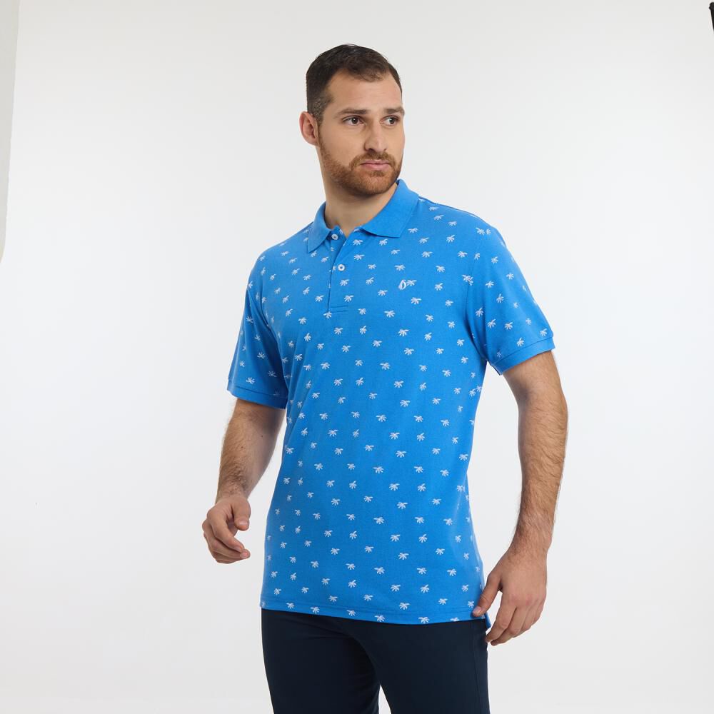 Polera Manga Corta Cuello Piqu&eacute; Hombre Herald image number 2.0