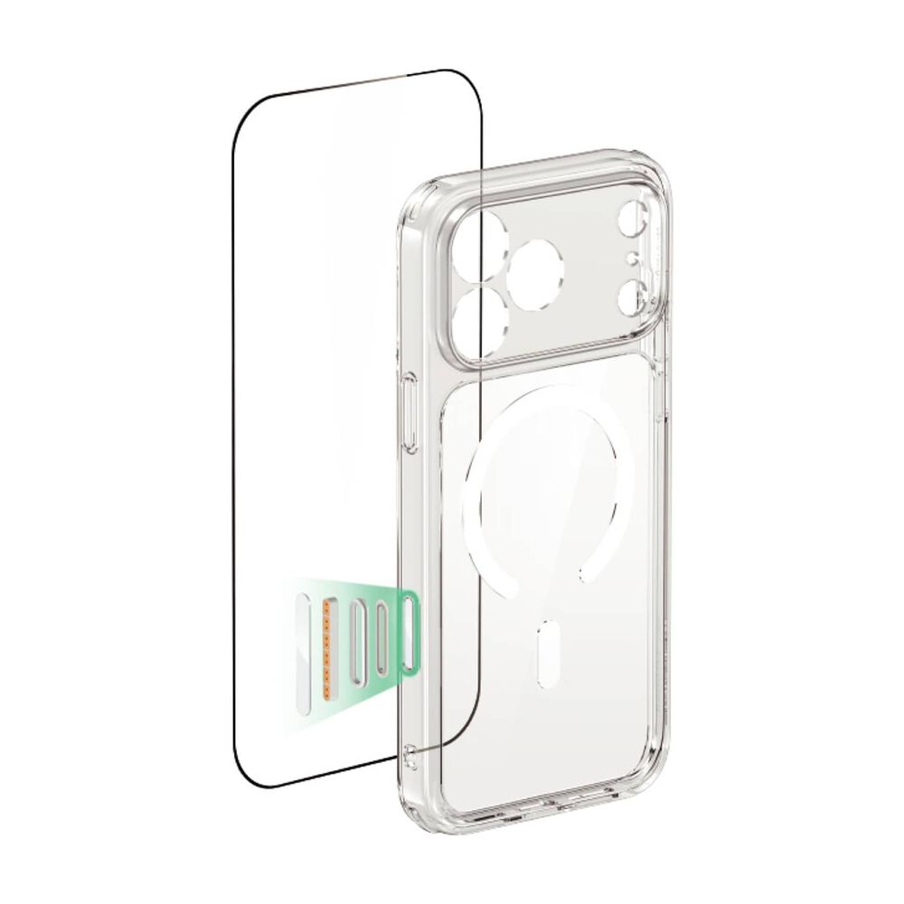 Para Iphone 17 Pro Max - Pack: Carcasa Magsafe + Vidrio Templado image number 1.0