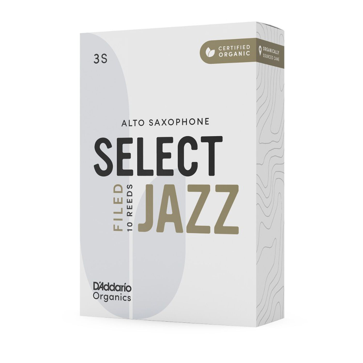 Ca&ntilde;as Saxo Alto 3s Organic Select Jazz Pack 10 Daddario image number 1.0