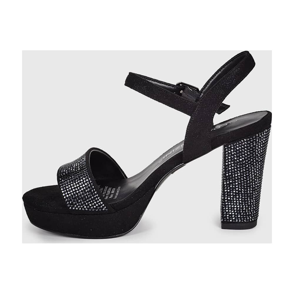 Sandalia Alessa Negro Brillante image number 5.0