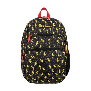Mochila Xtrem Bolt 6xt Rayos Negro/amarillo