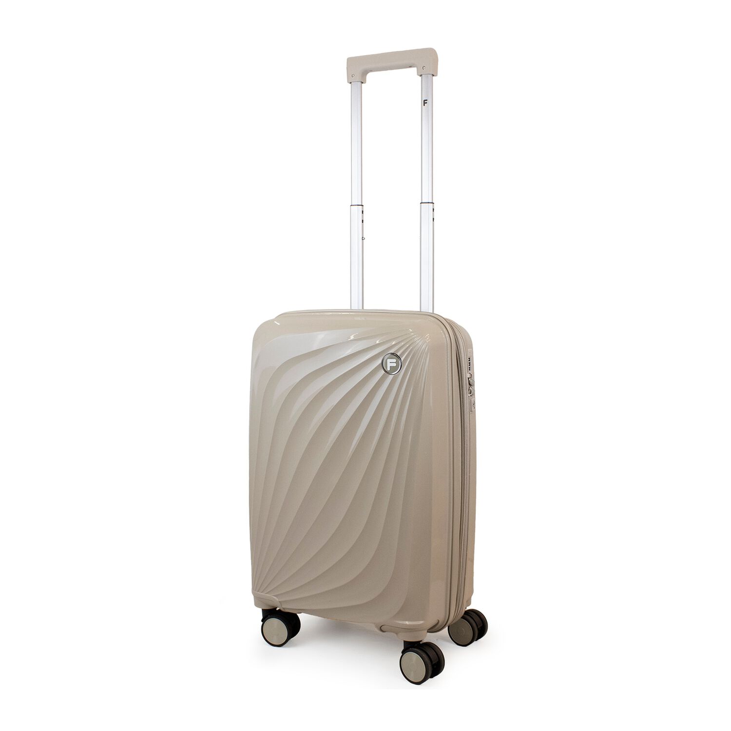 Pack 2 Maletas Cabina S 10k + Grande L 23k Slay Beige F La Maleta De Chile image number 1.0