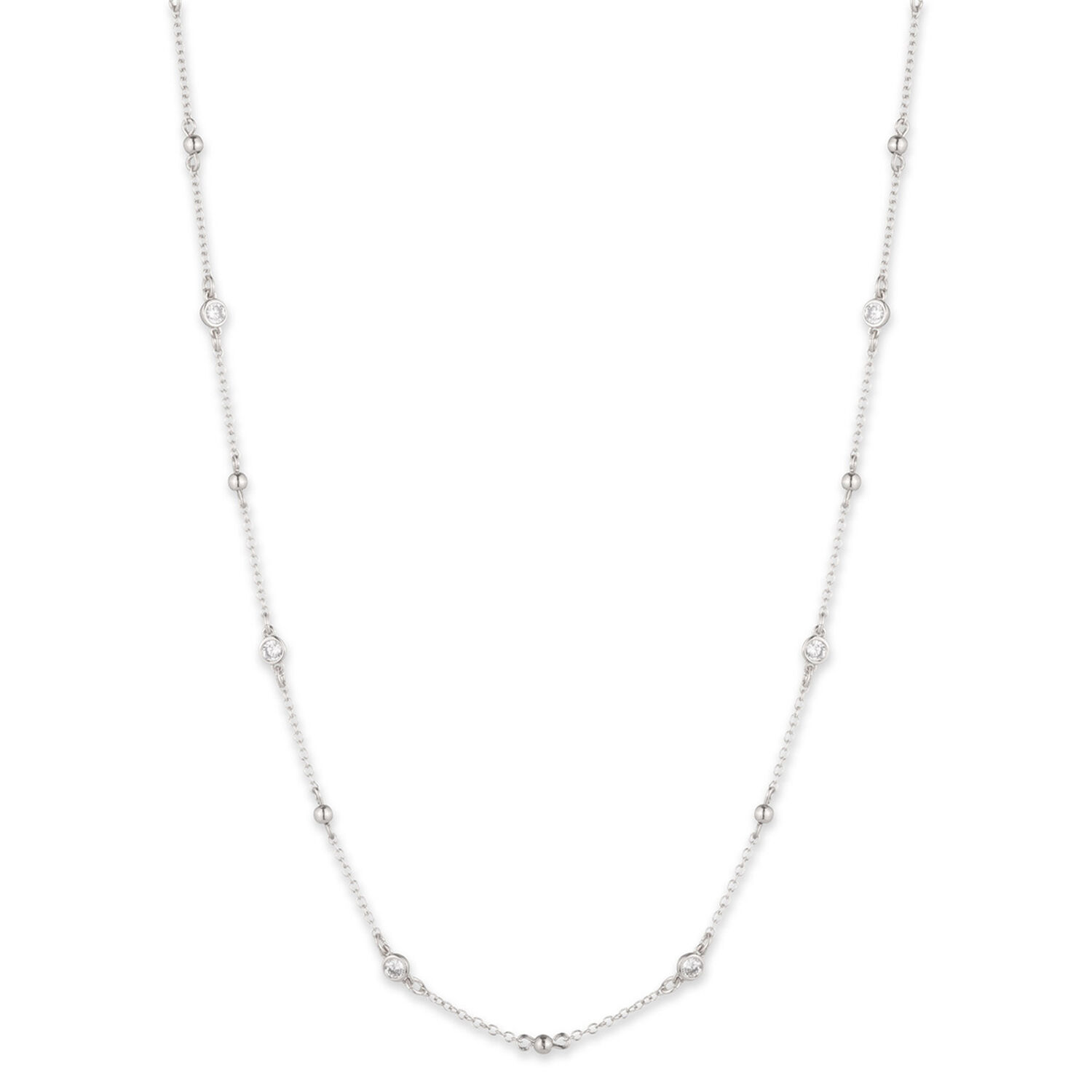 Collar Lauren Ralph Lauren 14n00575 Plateado image number 0.0