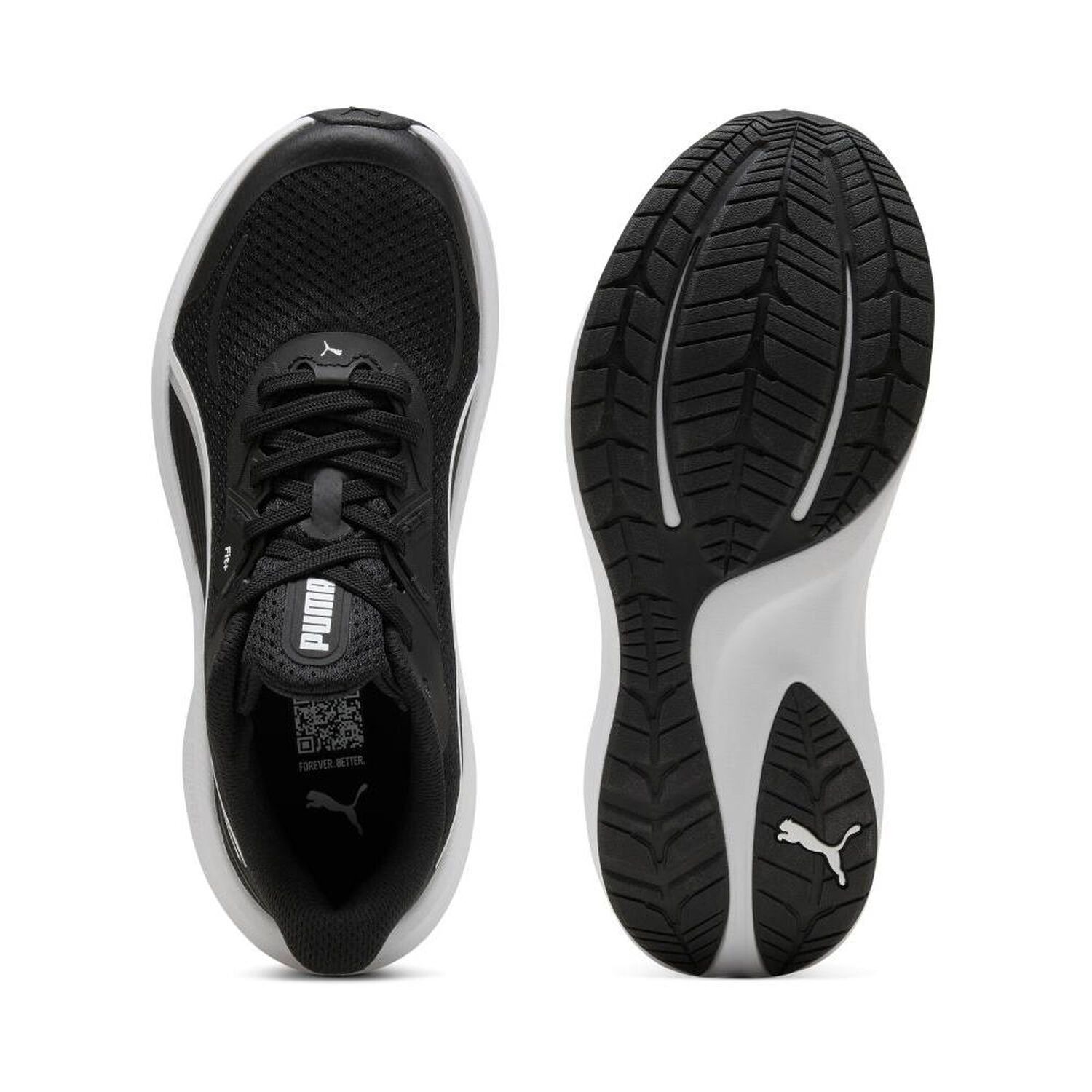 Zapatilla Puma Pumalite Hombre Junior Negro image number 4.0