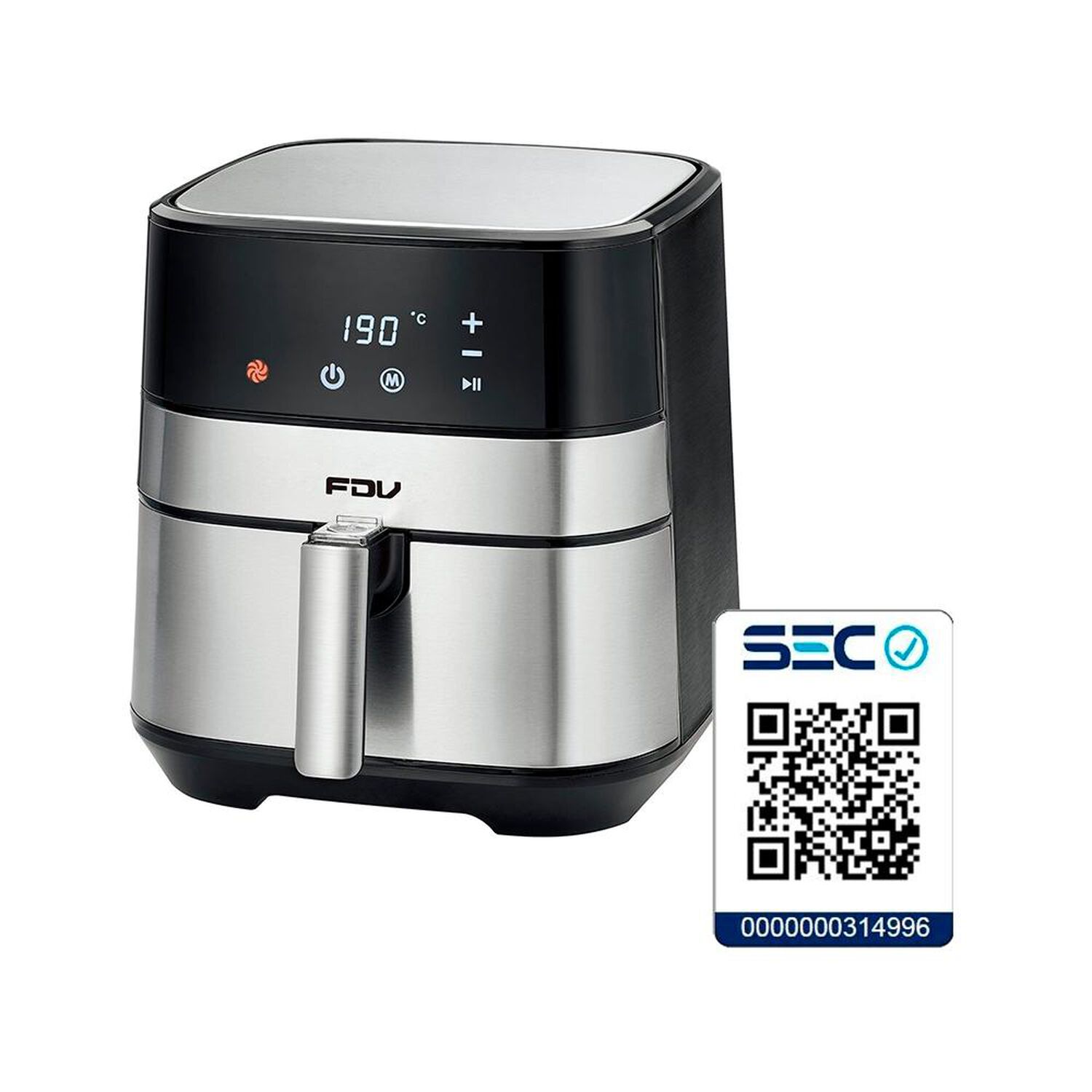 Freidora de Aire FDV Airflow / 3.5 Litros image number 1.0