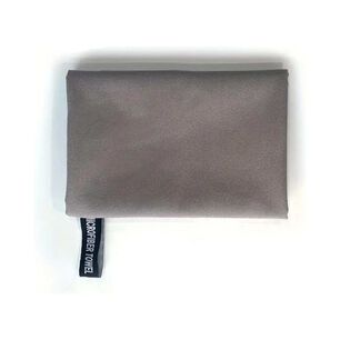 Set 3 Toallas Ba&ntilde;o Viaje Microfibra Secado R&aacute;pido Gris