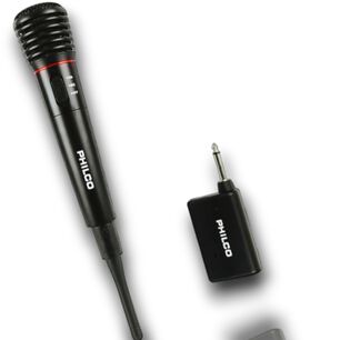 Micr&oacute;fono Inal&aacute;mbrico Vhf Multiprop&oacute;sito Hifi Philco Wm308