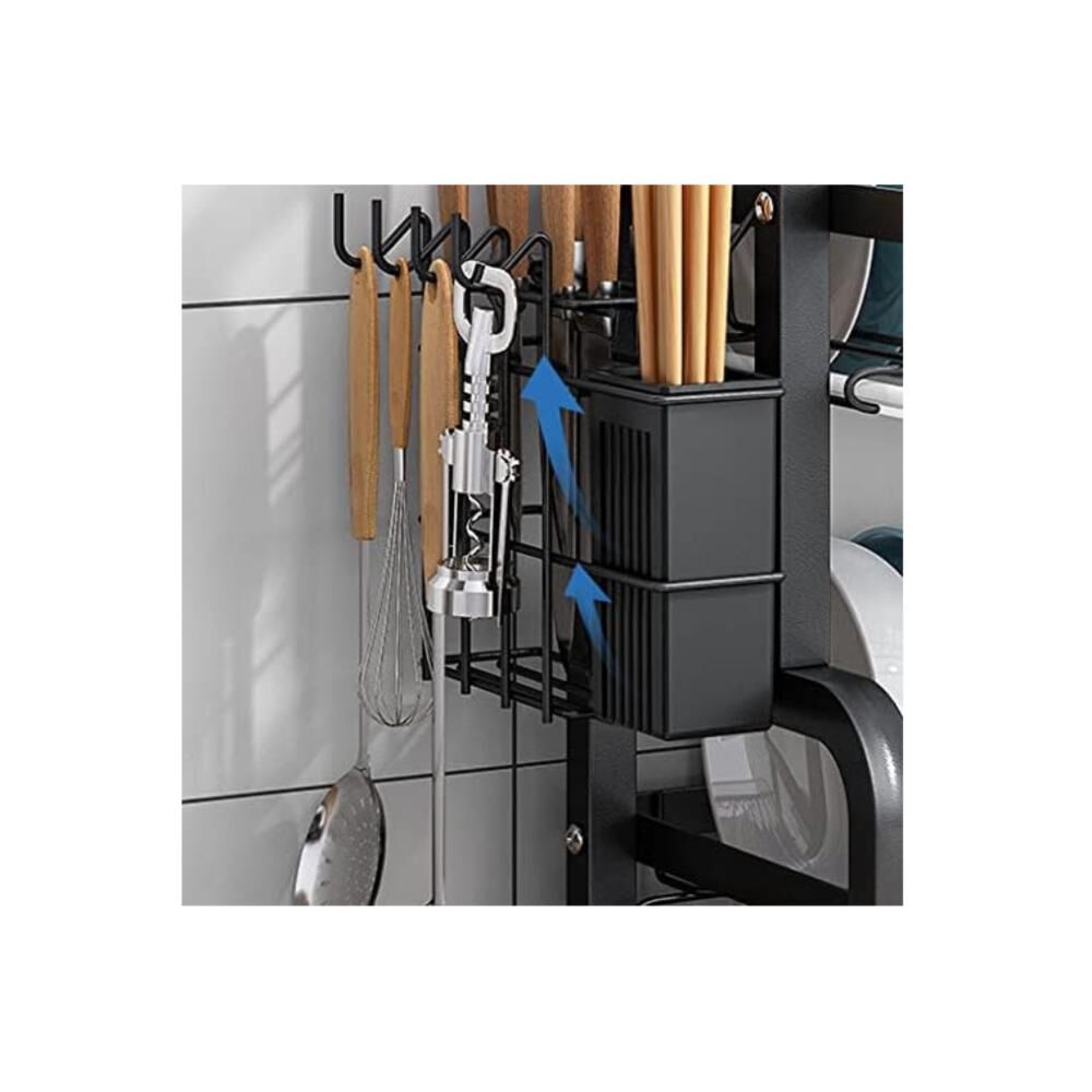 Secador Escurridor Organizador De Platos 3 Niveles Cocina image number 6.0