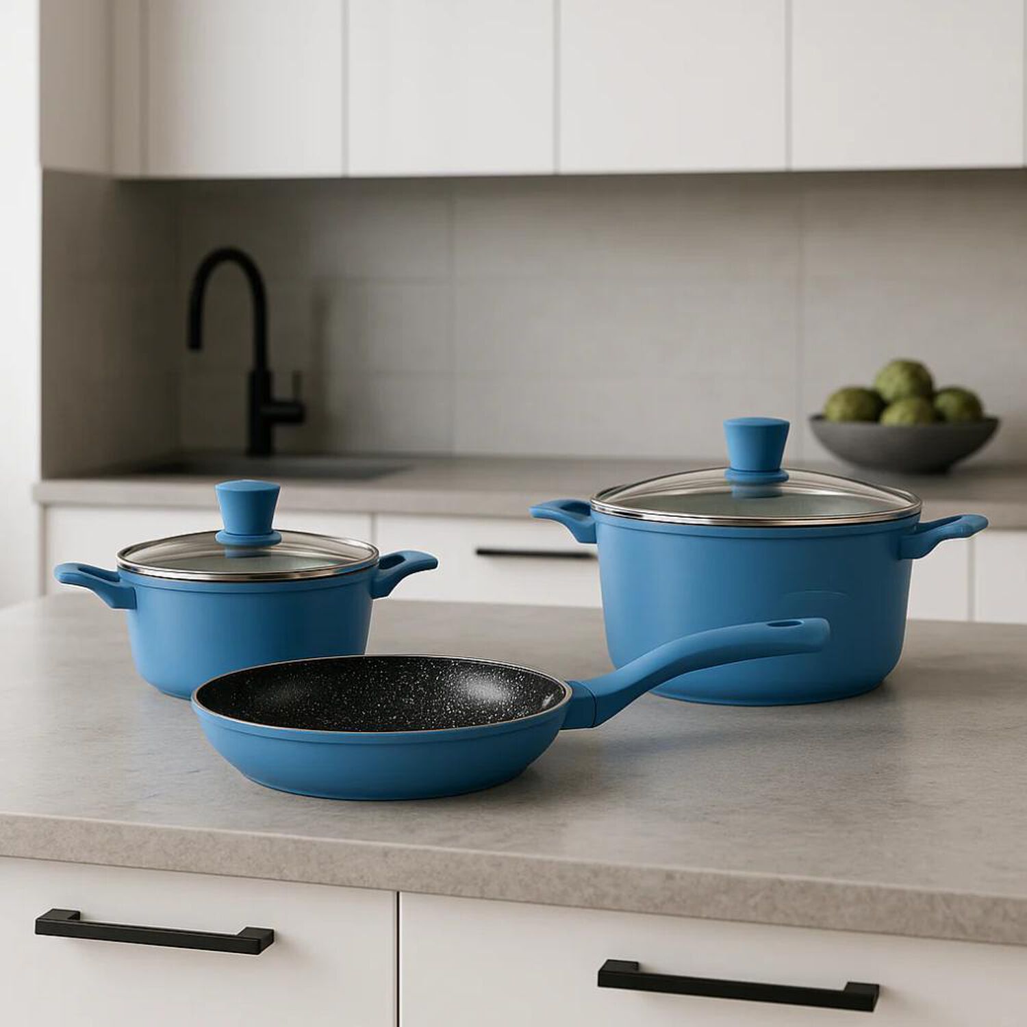 Bateria Alum Ceramica Bristol Sky Kitchenware / 5 Piezas image number 15.0