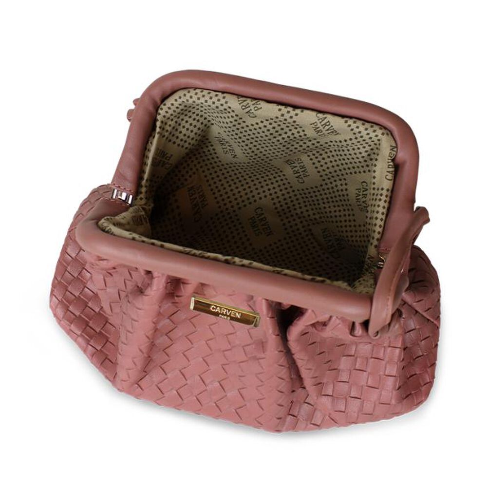 Cartera Freya Mini Rosada Carven image number 2.0