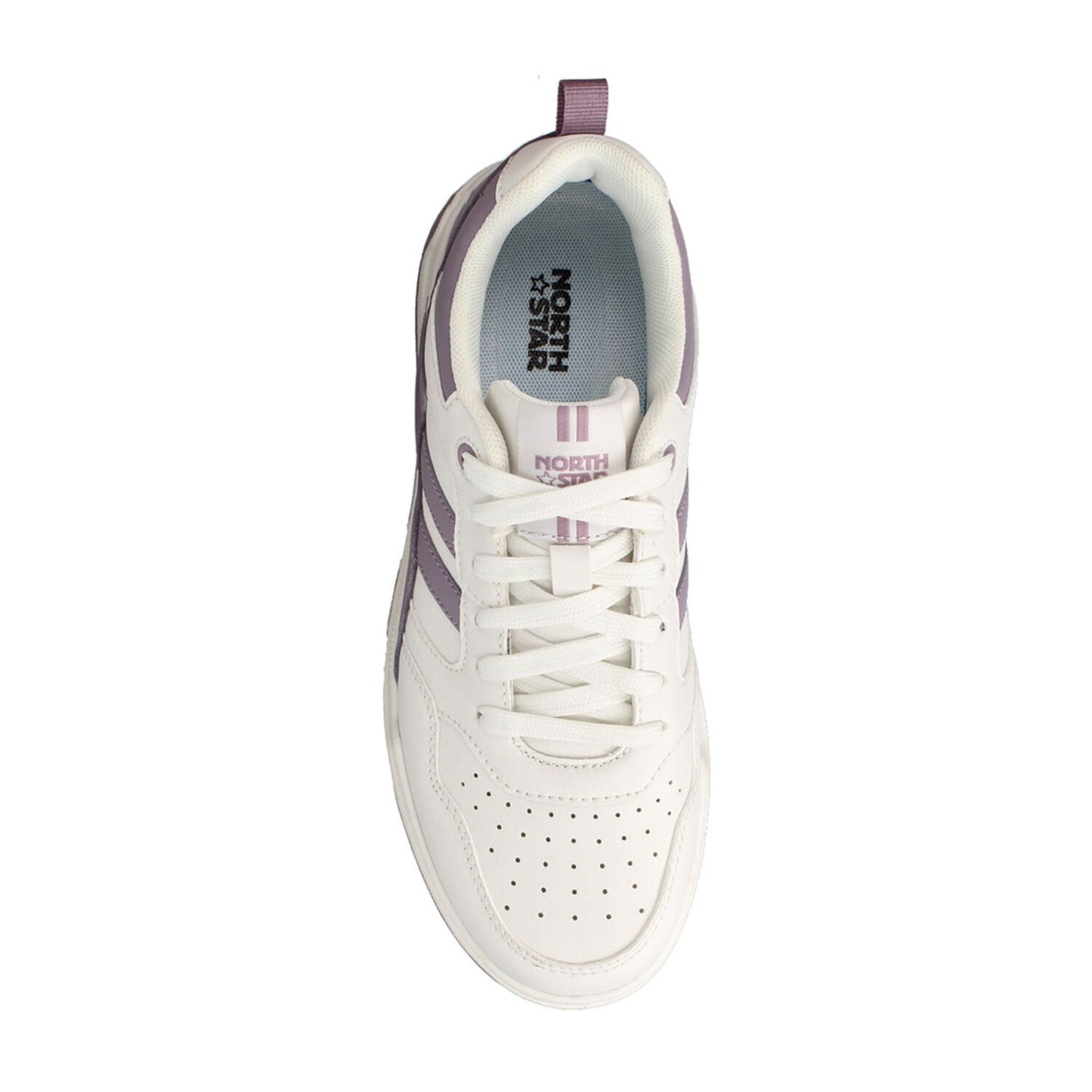 Zapatilla Mujer North Star Court 86 Blanco/morado image number 2.0