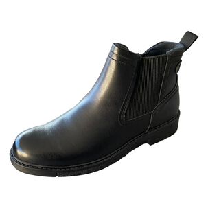 Bot&iacute;n Chelsea Hombre Agta 6007 Color Camel Y Negro