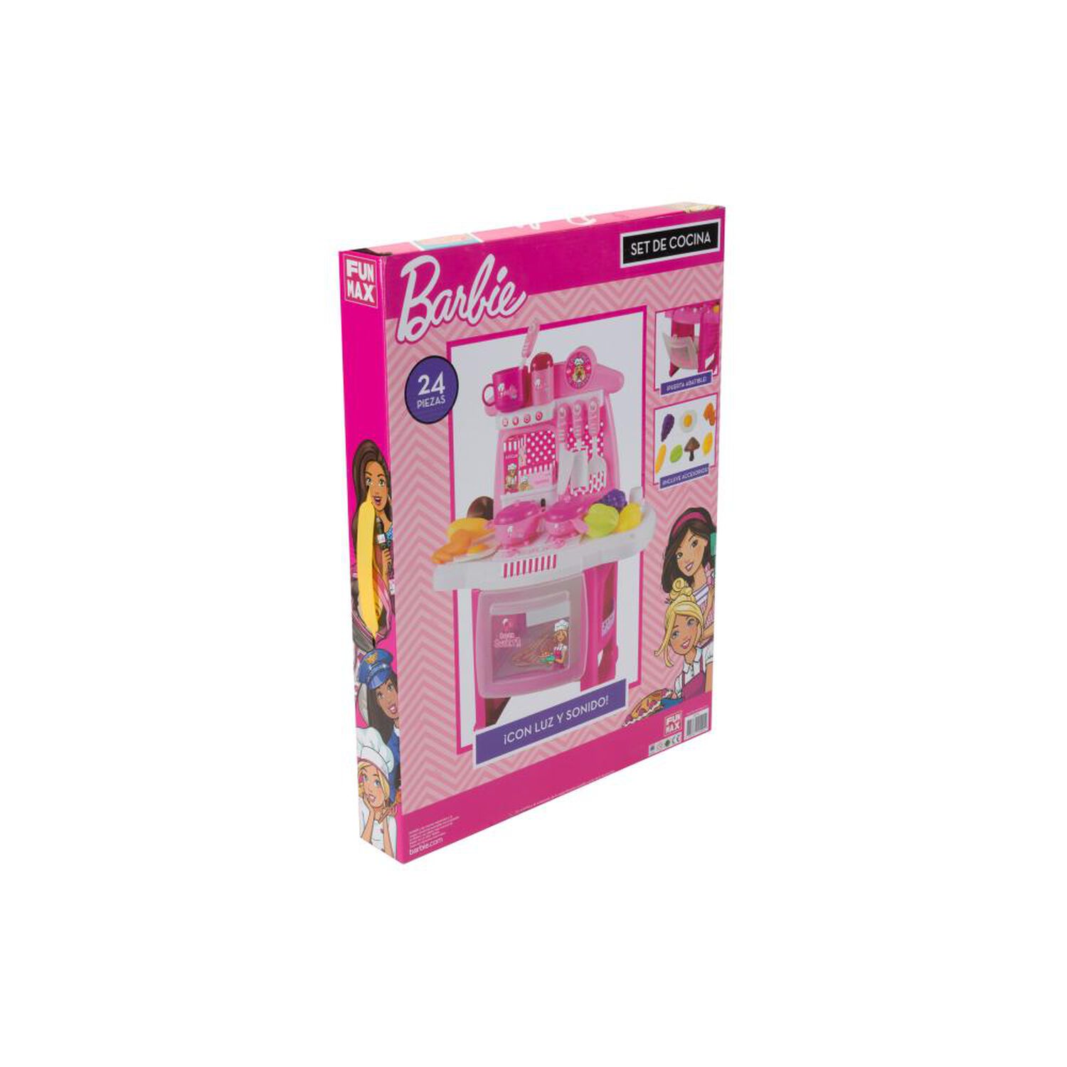 Roleplay Set De Cocina Con Luz Y Sonido Barbie image number 2.0