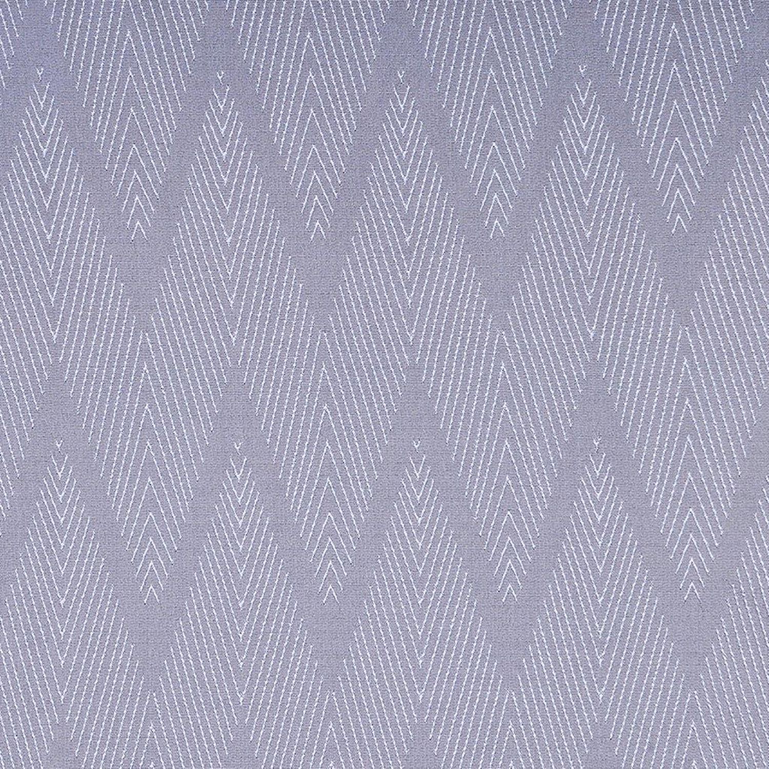 Set Cortinas Jacquard Argolla 140x220 Chevron Texturada Grey image number 1.0