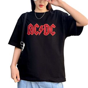 Polera Estampada Ac/dc Highway