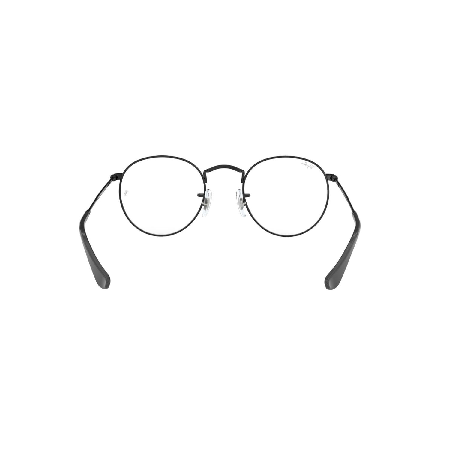 Lentes &Oacute;pticos Round Metal Matte Black Ray-ban Optical image number 6.0