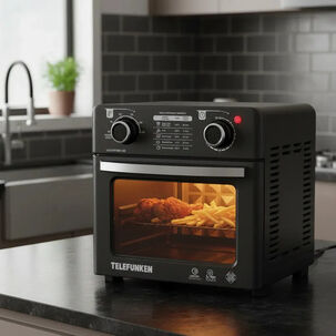Horno Freidora De Aire 12 Litros Potencia De 1750w Modelo Aerofryer Marca Telefunken