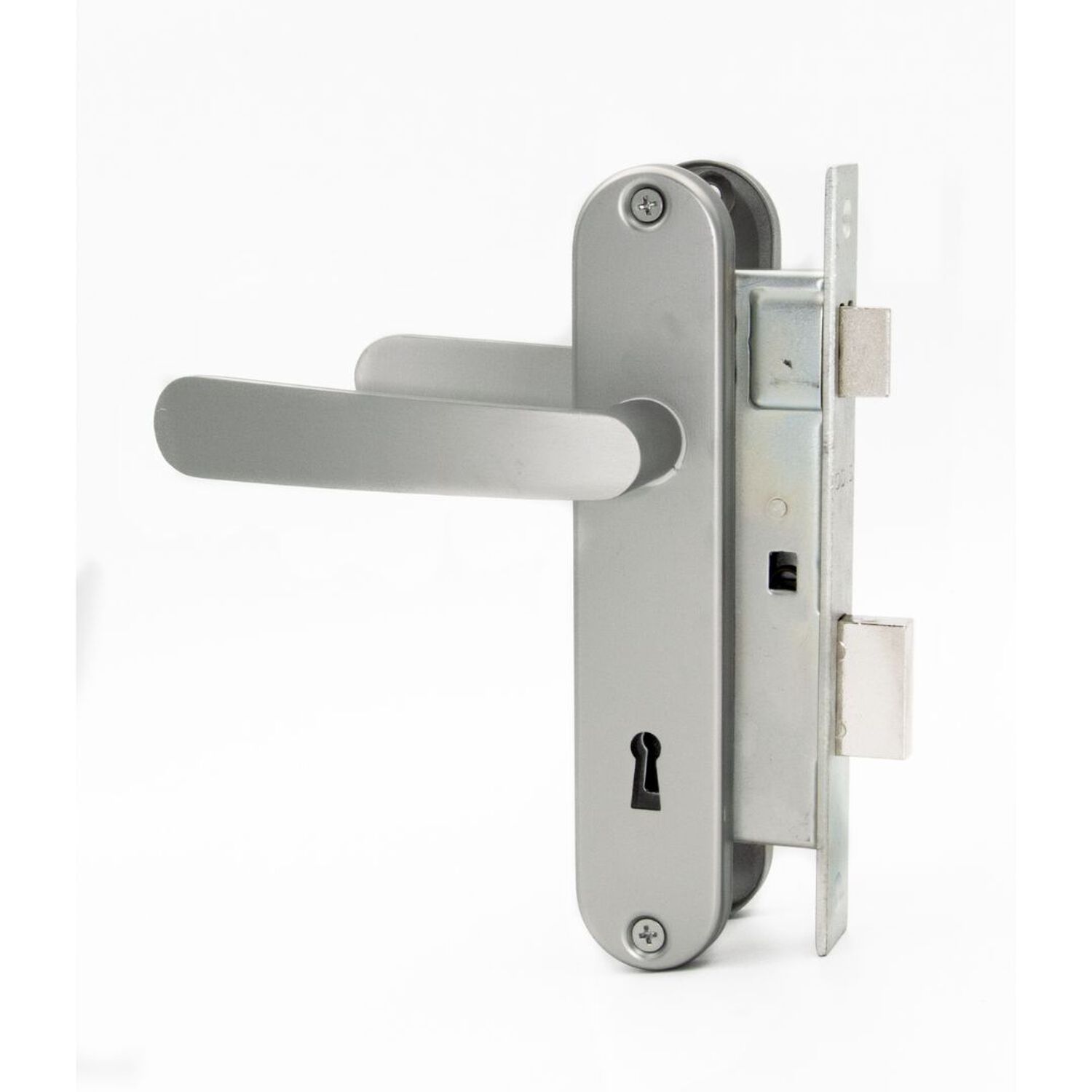 Cerradura Embutir Odis Simona 7040 Dormitorio - Plata image number 1.0