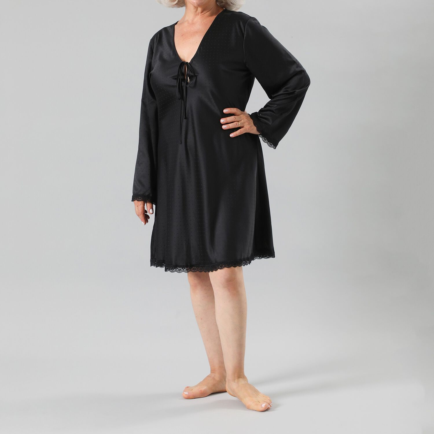 Camisola Jacquard Mujer Flores 33248-2 image number 0.0