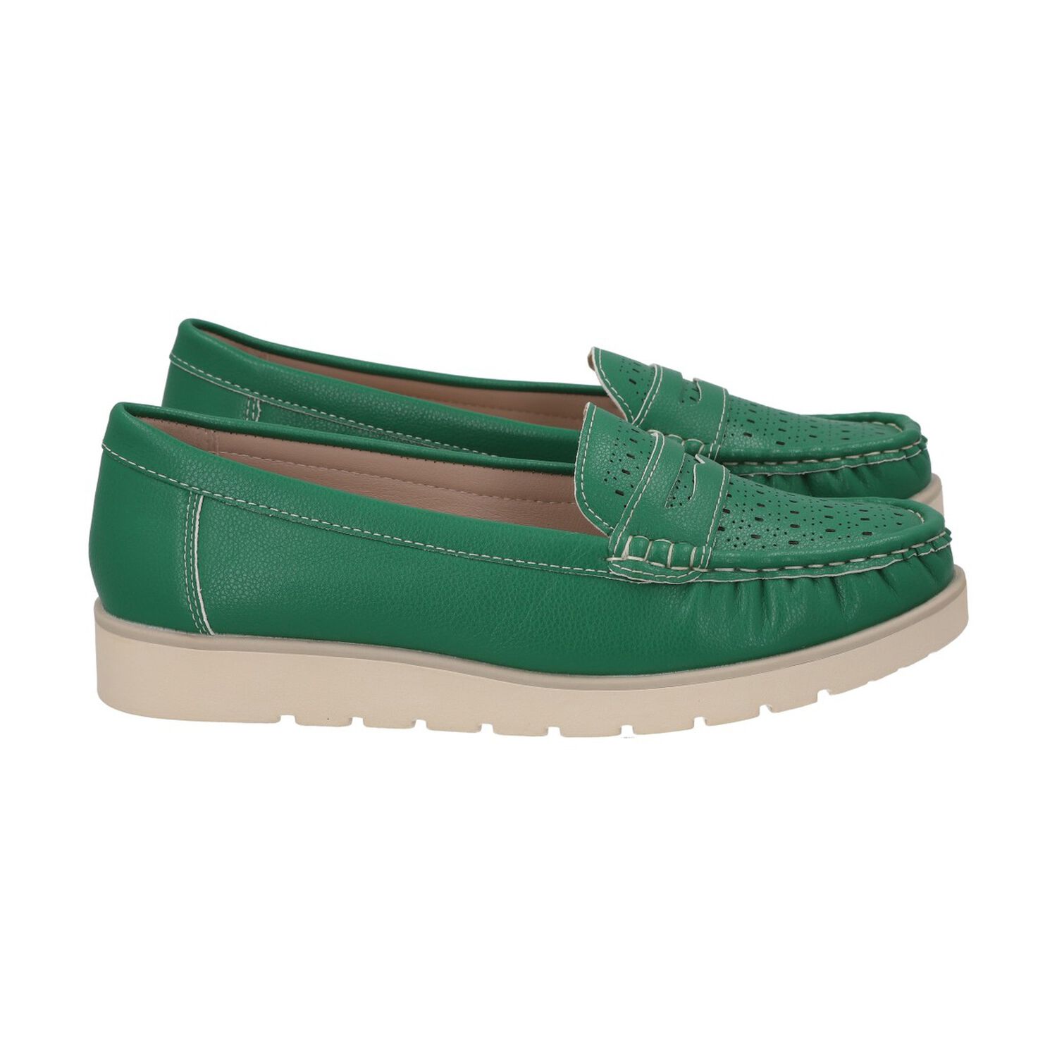 Mocas&iacute;n Mujer Verde Sonia Police image number 2.0