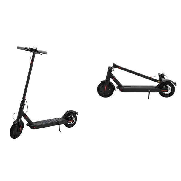 Scooter Adulto El&eacute;ctrico Con App Plegable 30km Negro Speed