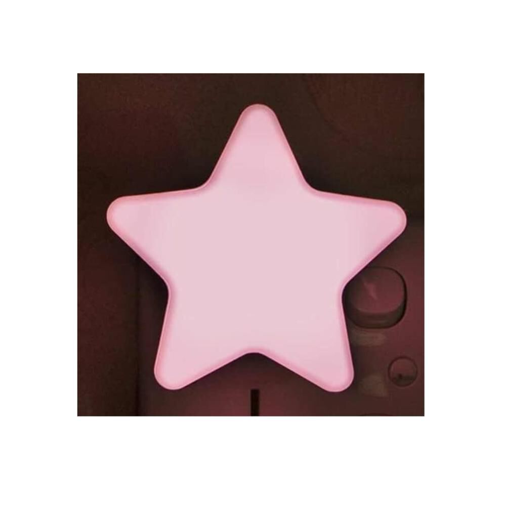 Lampara De Noche Espanta Cuco Luz Led Forma Estrella Niños image number 6.0