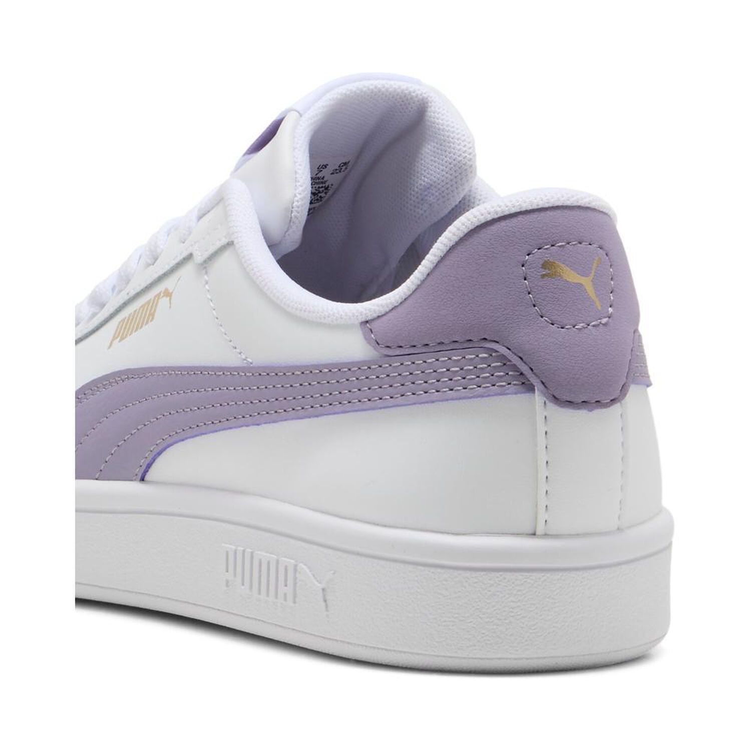 Zapatilla Puma Smash 3.0 L Mujer Blanco image number 3.0