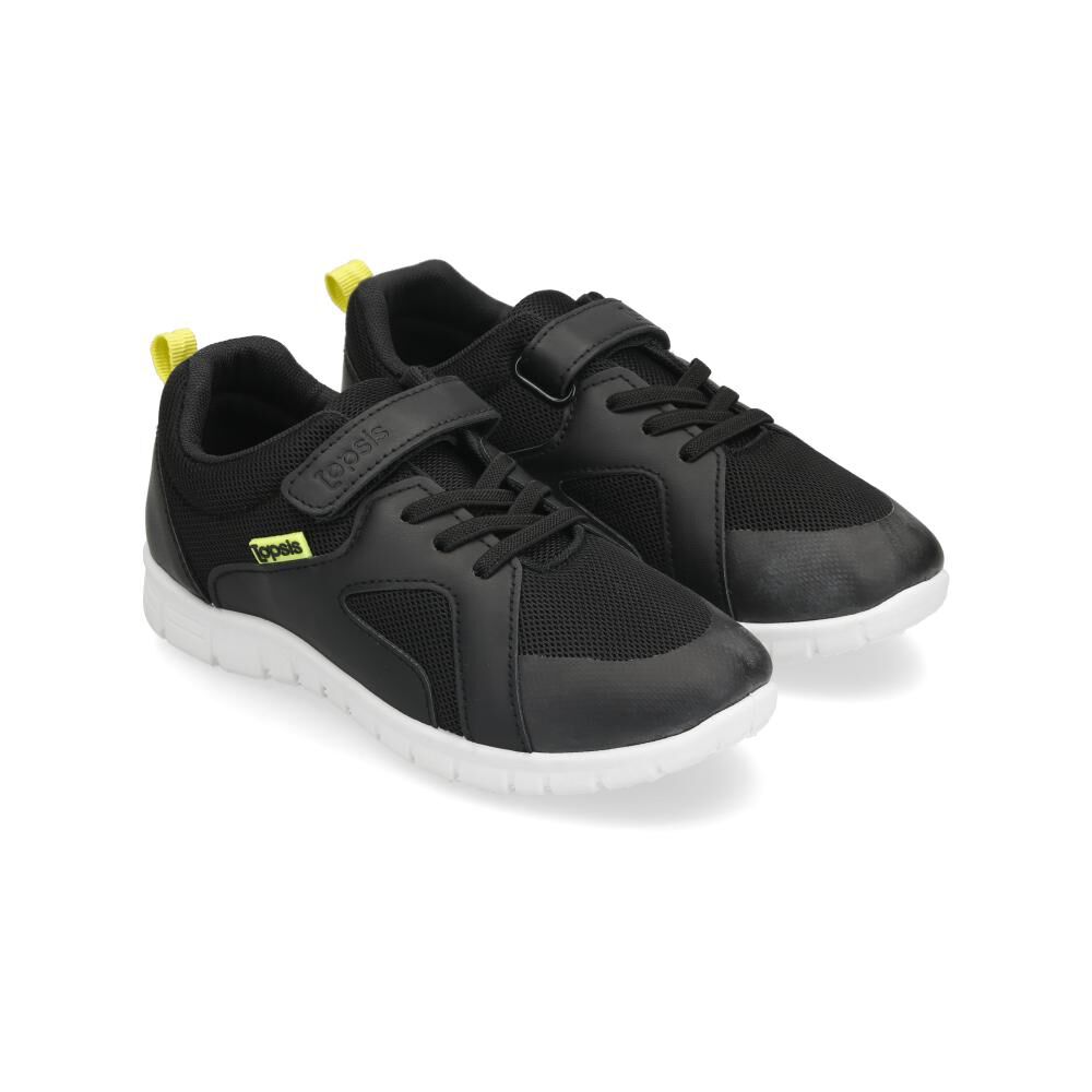 Zapatilla Infantil Niño Topsis Negro image number 1.0