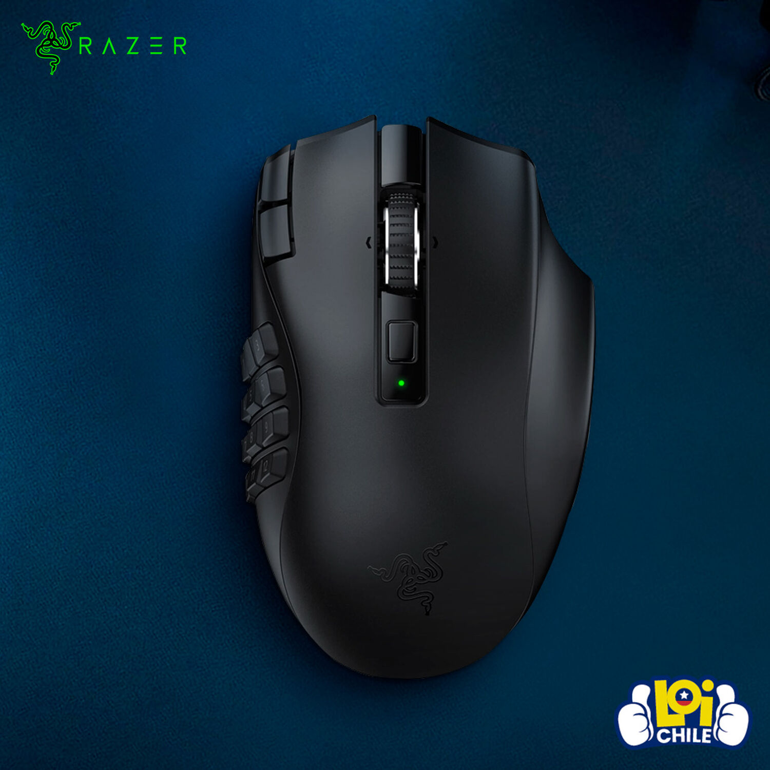 Mouse Gamer Razer Naga V2 Hyperspeed Inal&aacute;mbrico image number 8.0
