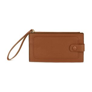 Billetera De Mujer Tarja Brown Carven