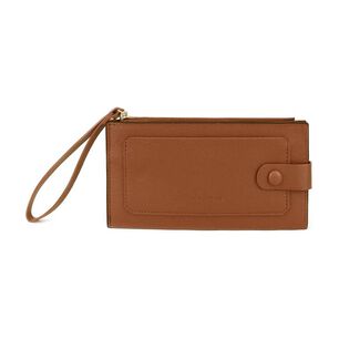 Billetera De Mujer Tarja Brown Carven